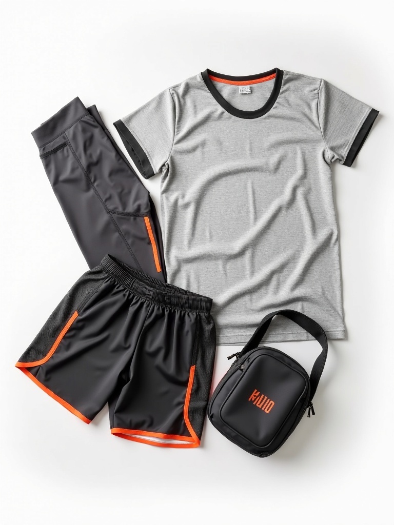The Crest Athletica Set, full bundle laid flat